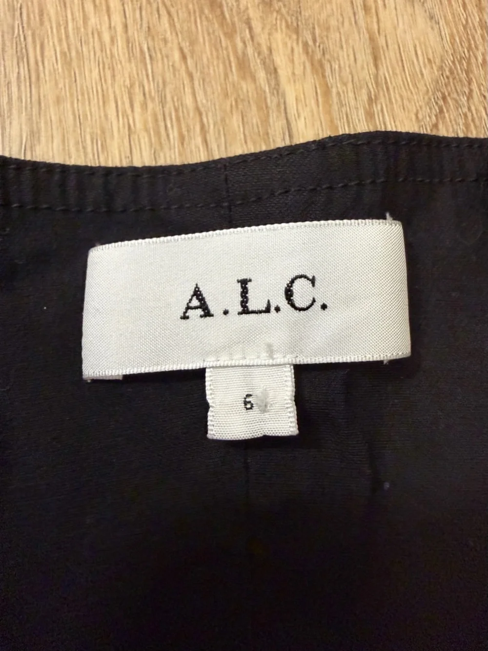 A.L.C. Black Belted Jumpsuit - Picture 3 of 7
